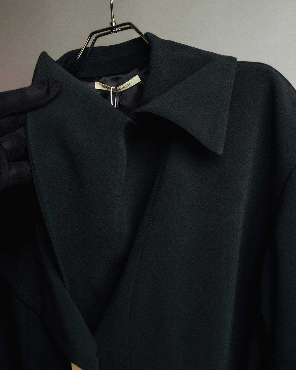 -SPECIAL- “HARUNOBU MURATA” 2024 SS Sculptural belted dress coat