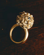 -SPECIAL- "Christian Dior" 10's-20's Sculptural clustered costume ring