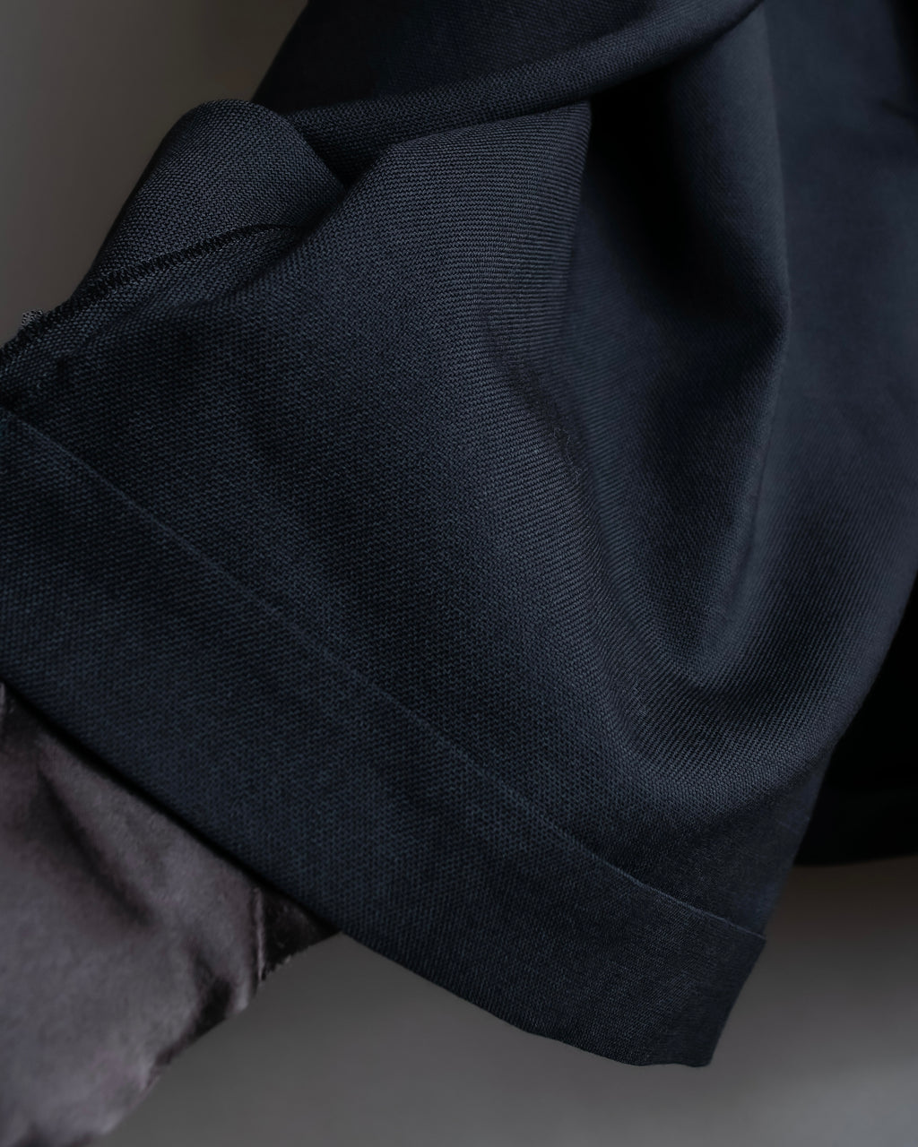 "MAISON MARGIELA" Side zip design mid ength flared skirt