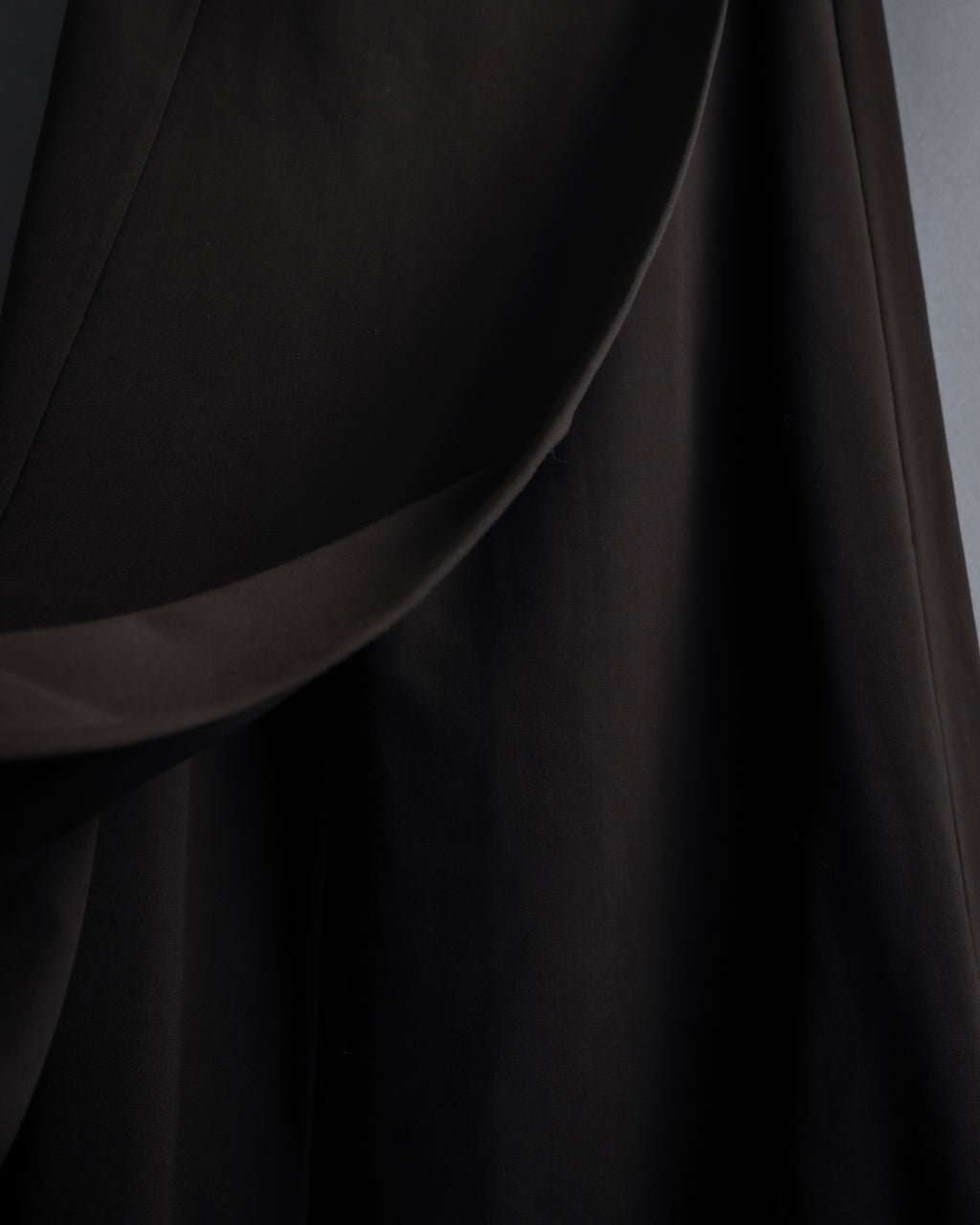 "HERMES" 90's Gold parts design derived from horse tack flared skirt