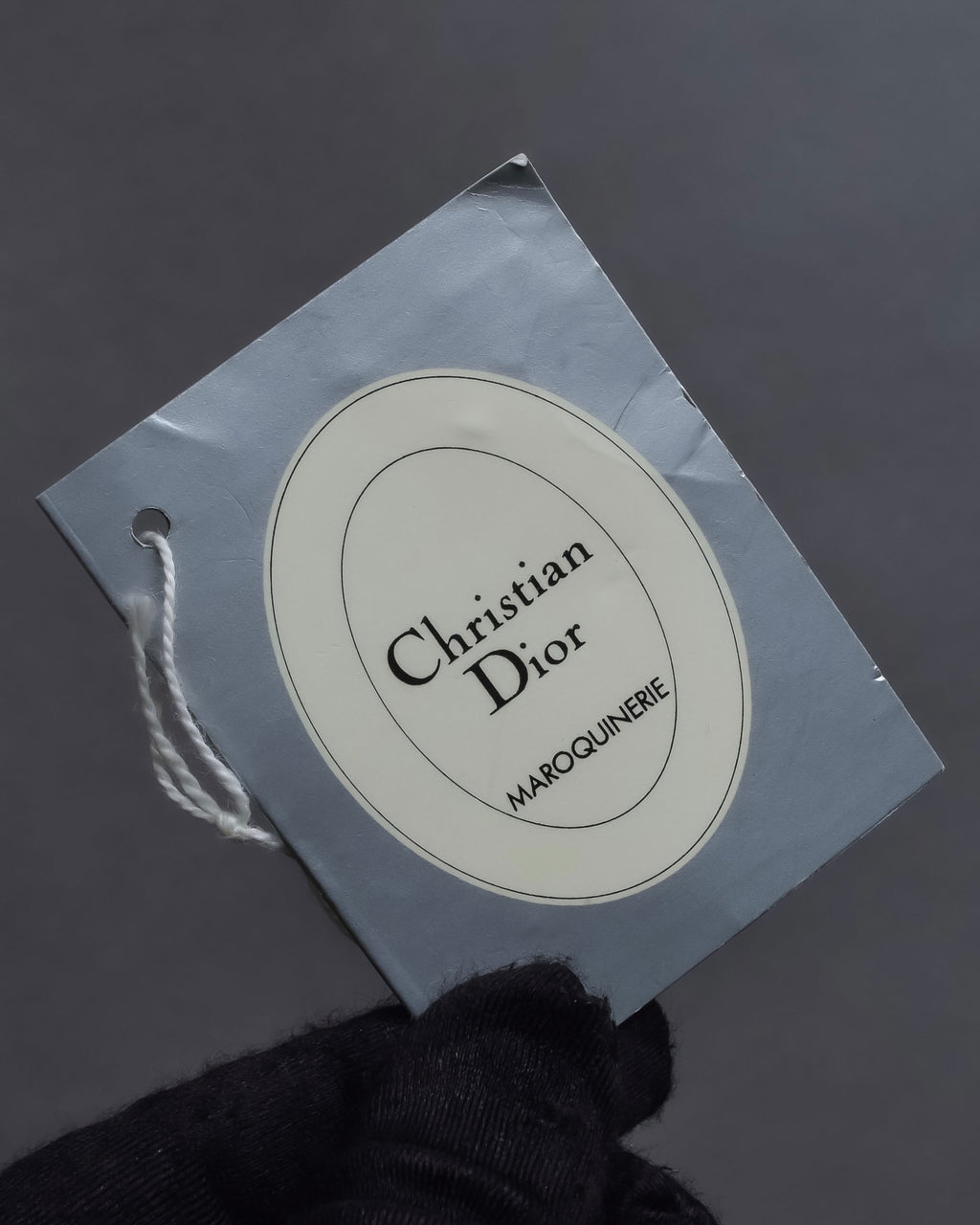 "Christian Dior" Layered flap oblique shoulder bag