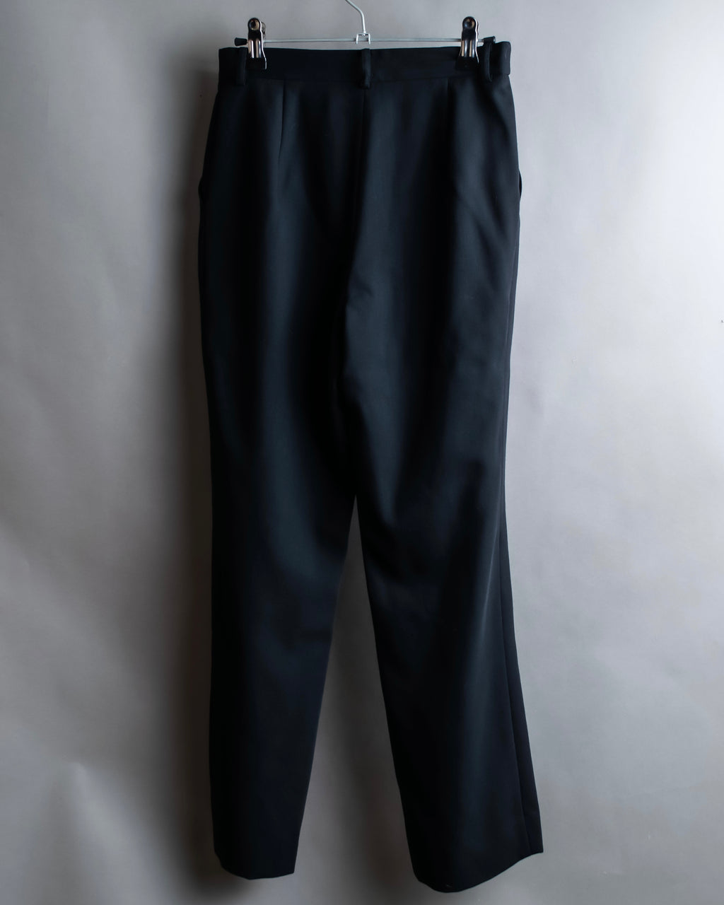 "BURBERRY Blue Label"  100% wool slightly flared silhouette slacks
