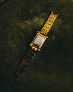 "VALENTINO ROLENTA" 90's-00's Decorative rhinestone quartz watch