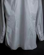 "HERMES" High-quality fine count cotton dress shirt
