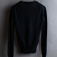 “Dolce&Gabbana”  100% cashmere V neck shape knit pullover