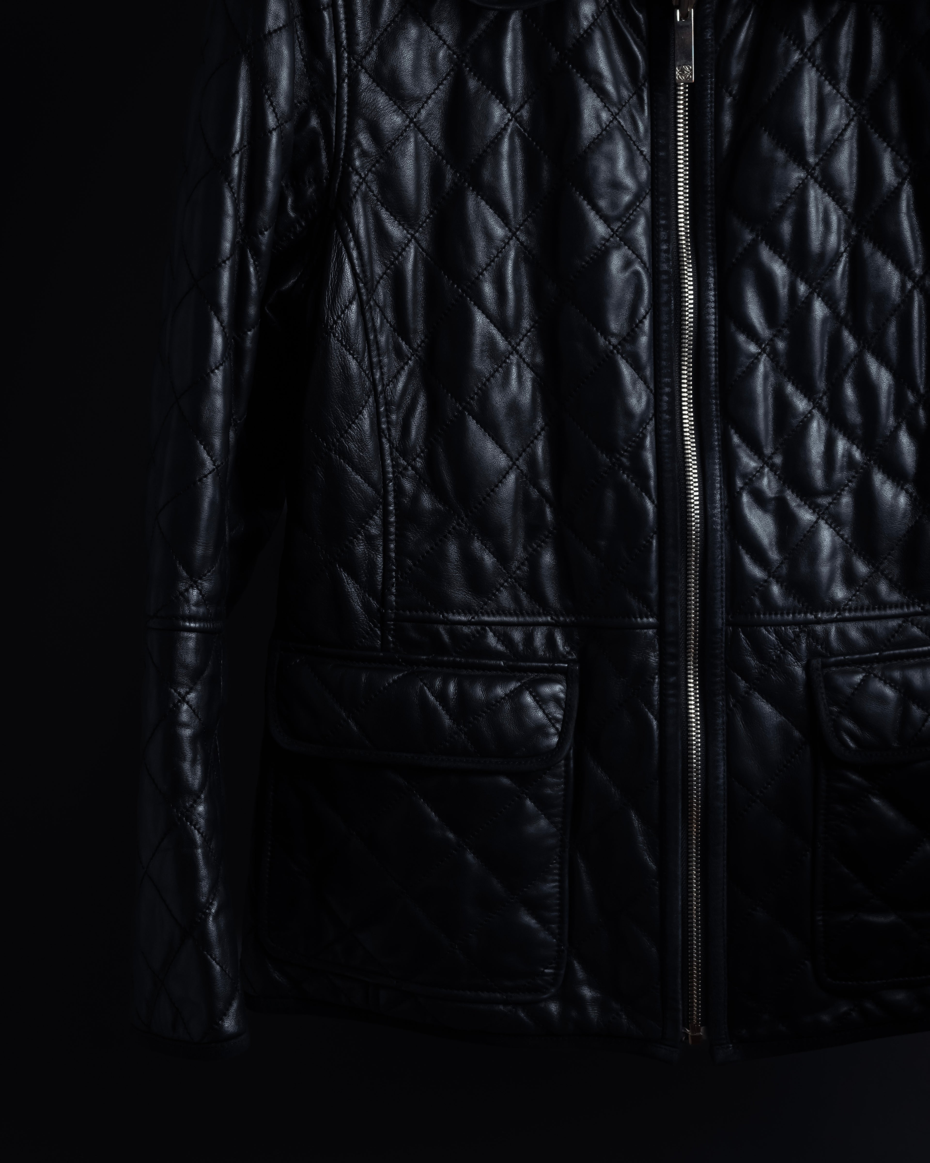 -SPECIAL- "LOEWE" 2009-2013's Quilted design reversible lambskin jacket