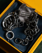 "FENDI" Star motif rhinestone bracele