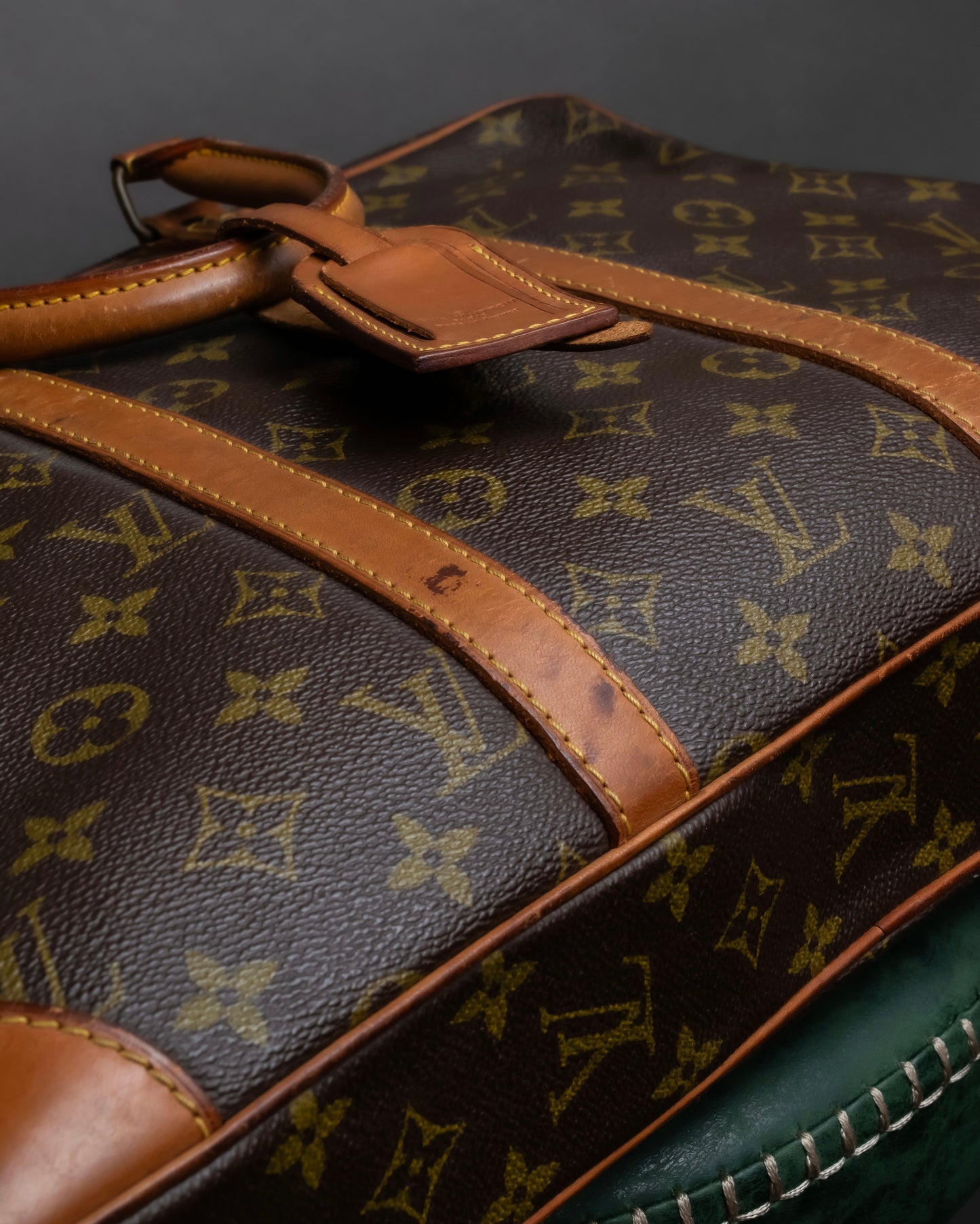 "LOUIS VUITTON" Porto document voyage leather bag