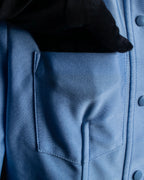 "ALEXANDER WANG" Three-dimensional cut design light blue shirt