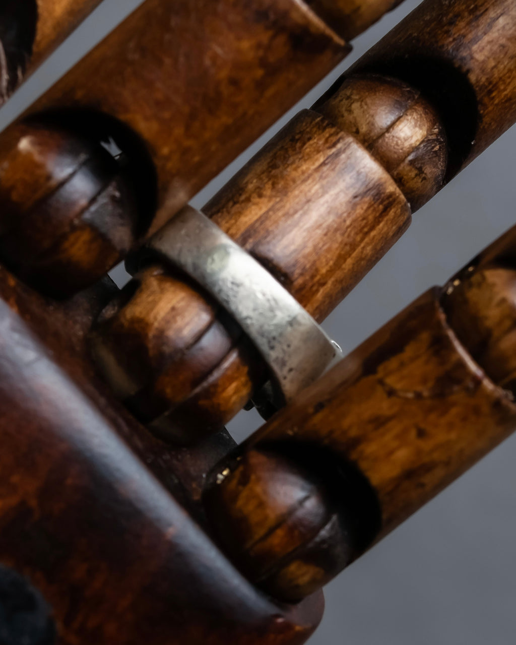 "JEAN PAUL GAULTIER" Logo engraved silver 925 ring