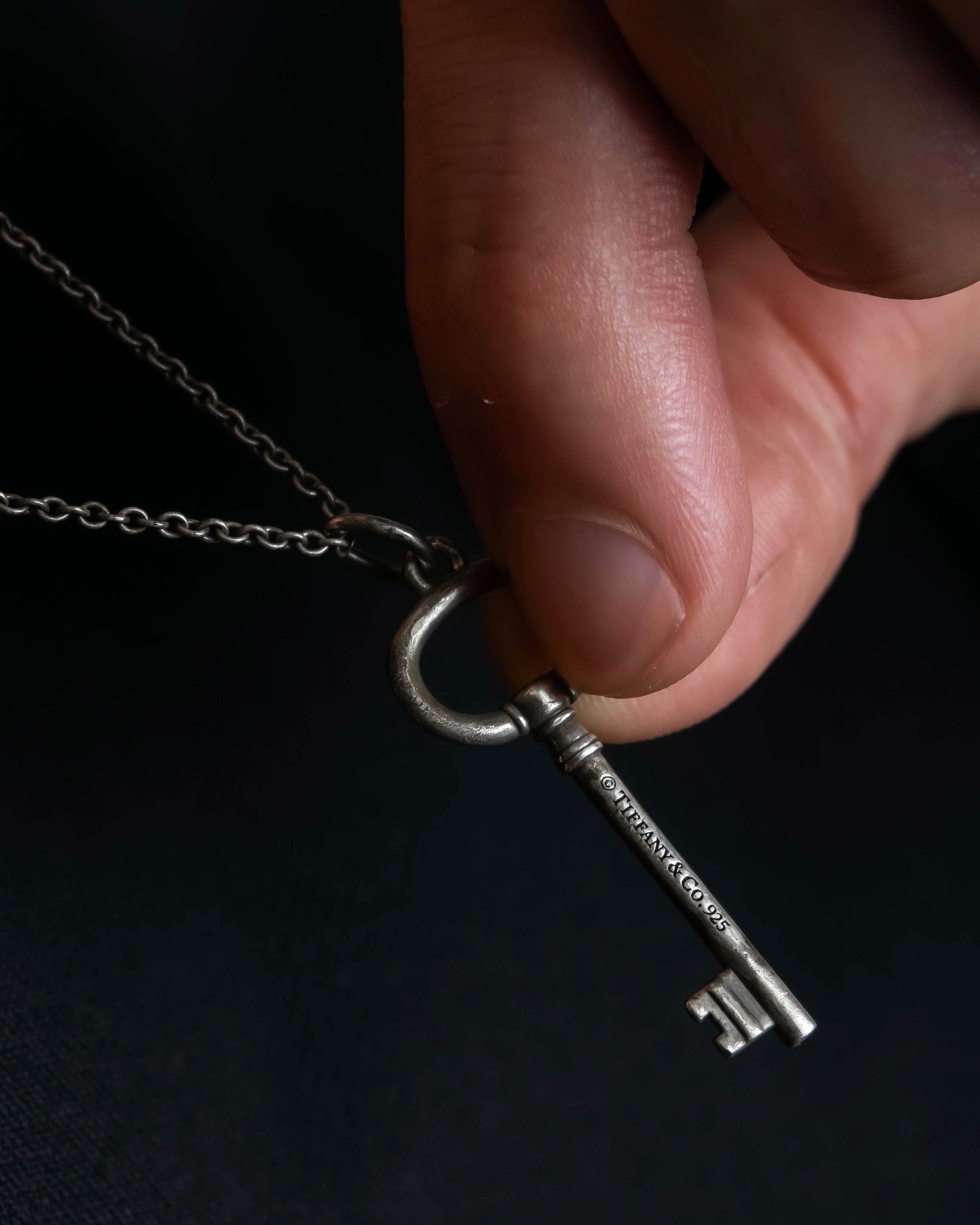 "Tiffany&Co" Key design necklace