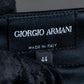 "GIORGIO ARMANI" Cross satin detail velvet straight skirt