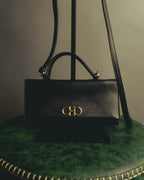 "Salvatore Ferragamo" 2010's Classic Gancini top handle shoulder bag