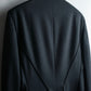 "GIORGIO ARMANI" Riders detail leather switching jacket