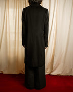 "FENDI" 00's-10's Karl Lagerfeld design shaped long coat