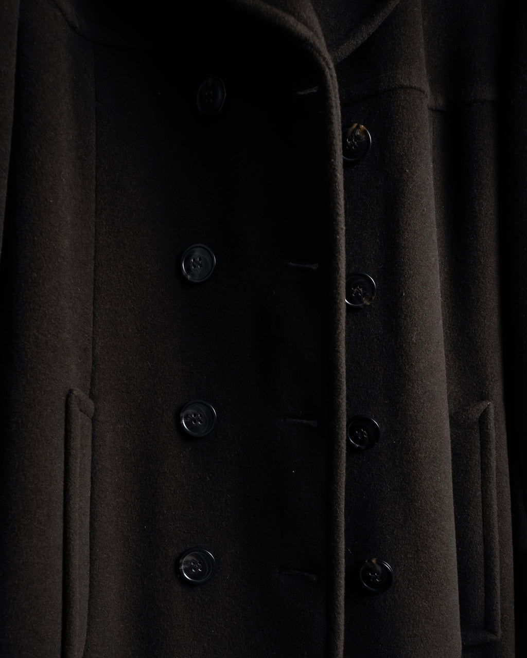 "MAX&Co." 90's Classic maxi-length angora mix long coat