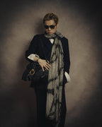 -SPECIAL- “GUCCI” 00’s-10’s Metallic printed sheer stole