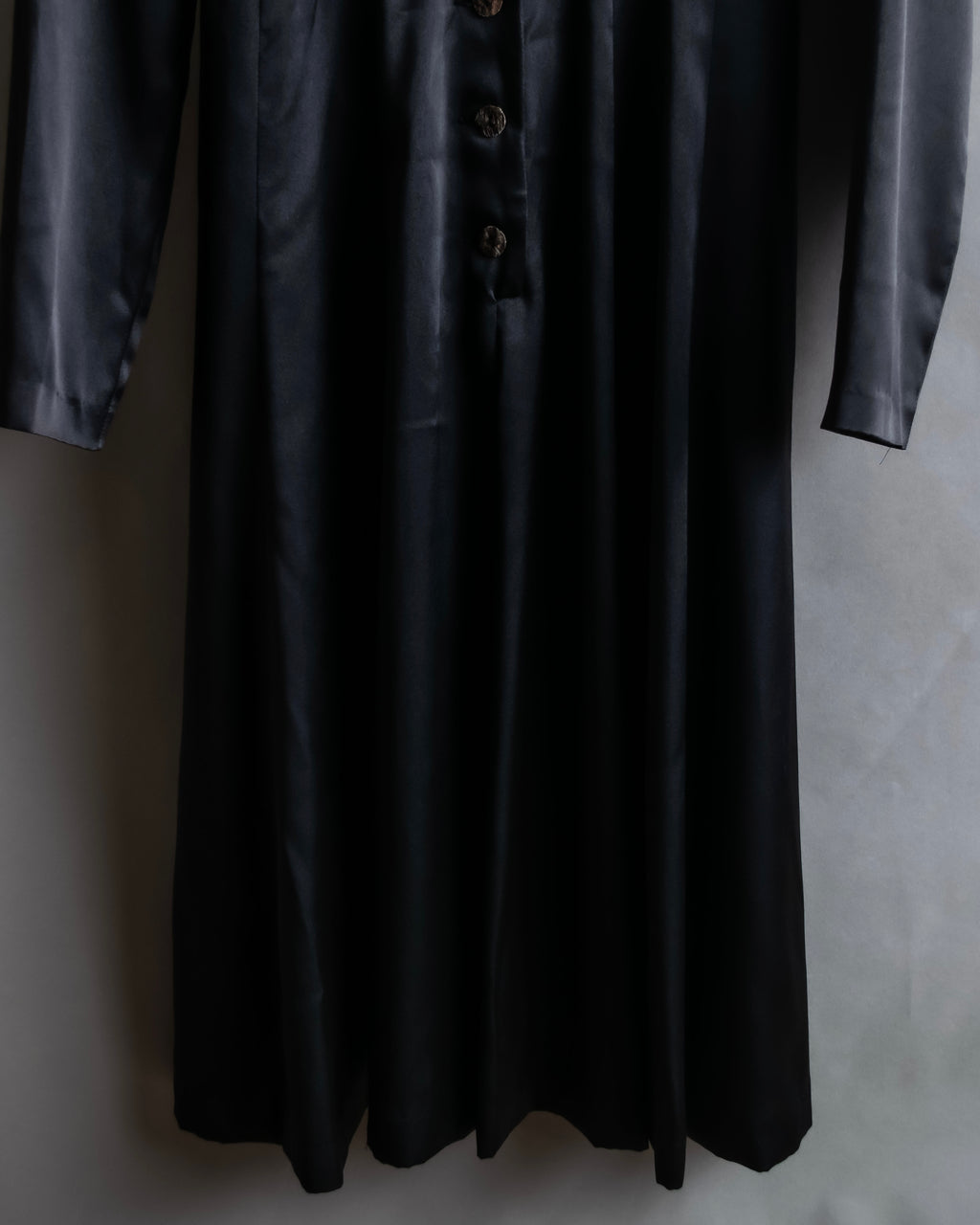 "JEAN PAUL GAULTIER" Beautiful glossy shirt dress