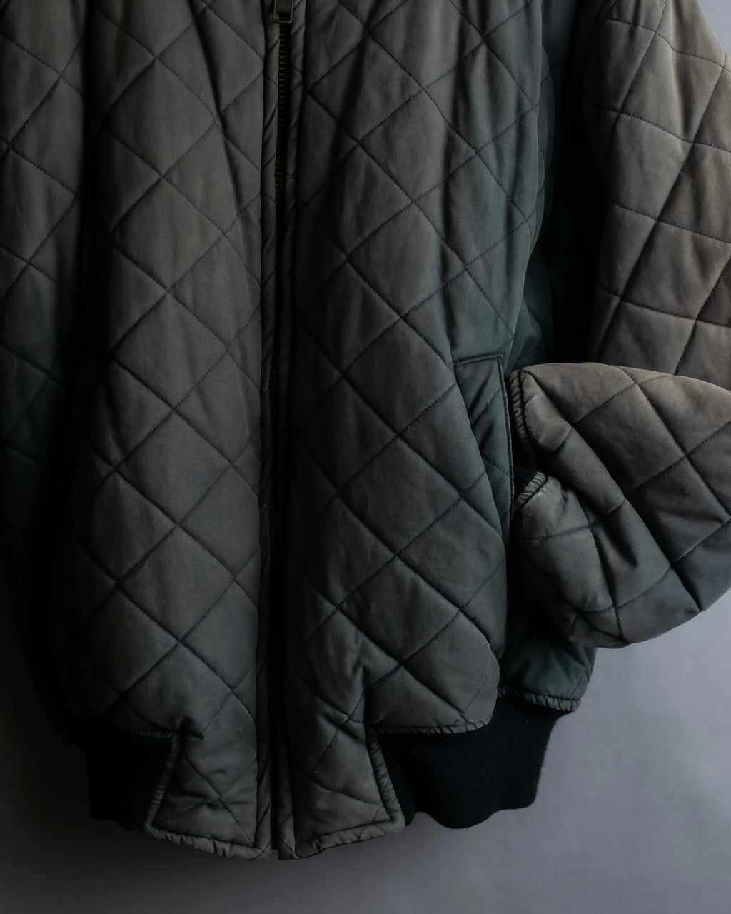 "POLO Ralph Lauren" Vintage beautiful faded quilted blouson