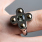 "LOUIS VUITTON" Berg love letters metal ring