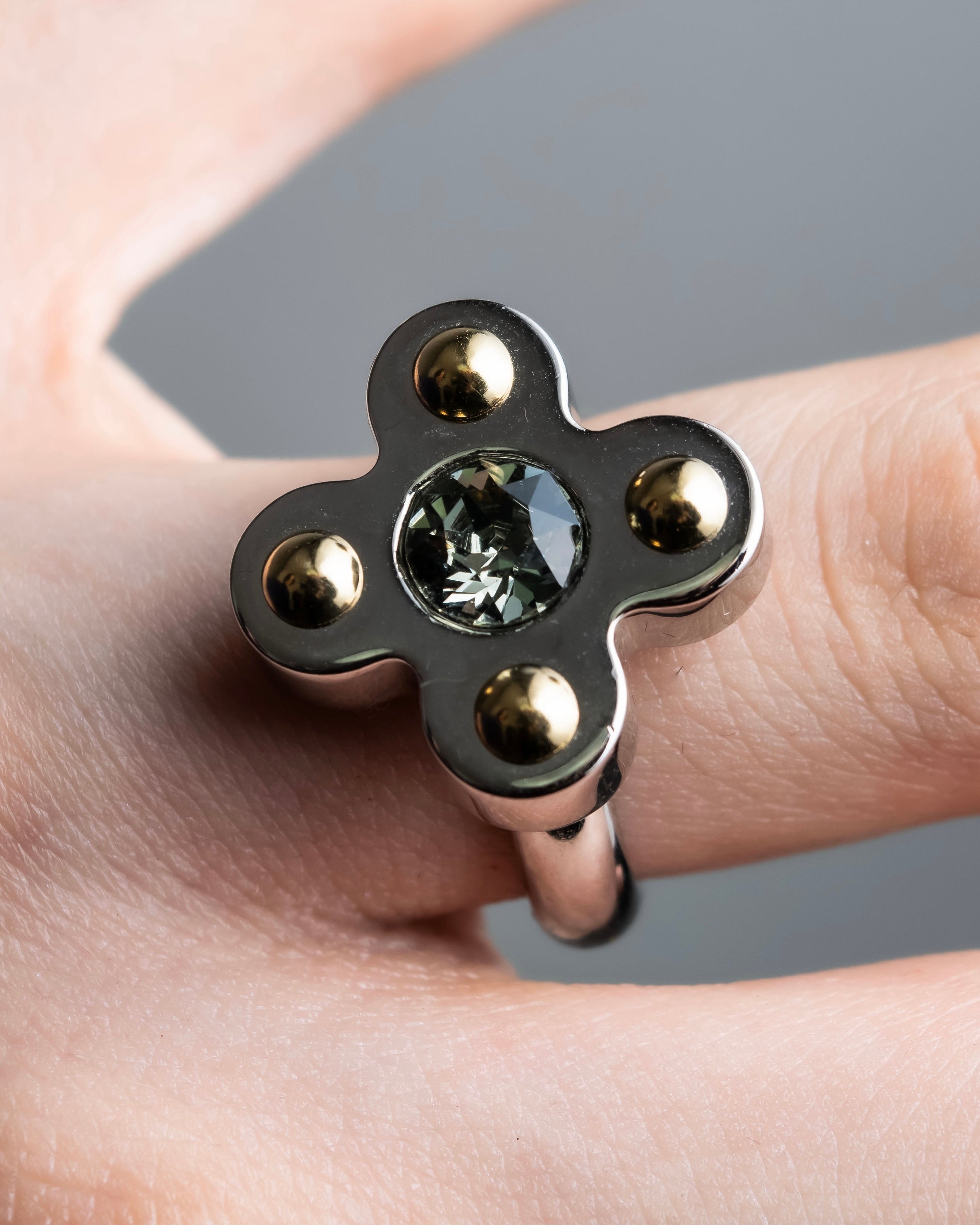 "LOUIS VUITTON" Berg love letters metal ring