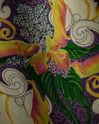 "GUCCI" Baroque painting pattern silk scarf