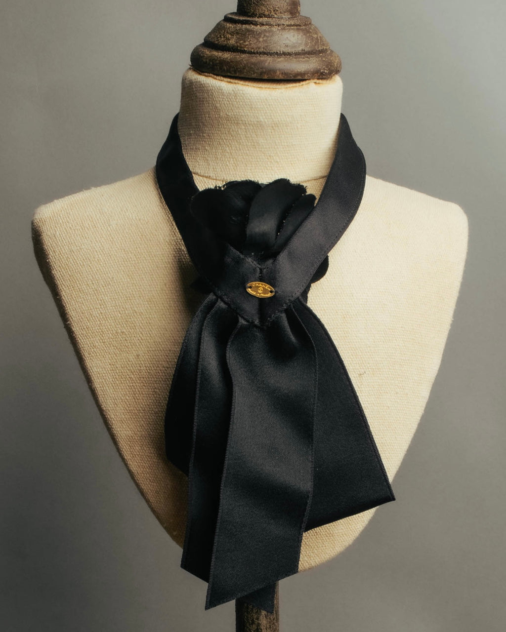 “CHANEL” 2010’s-2020’s camellia ribbon choker