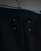 Pantalones de vestir ajustados con bolsillo de cremallera metálica de Maison Margiela 20AW