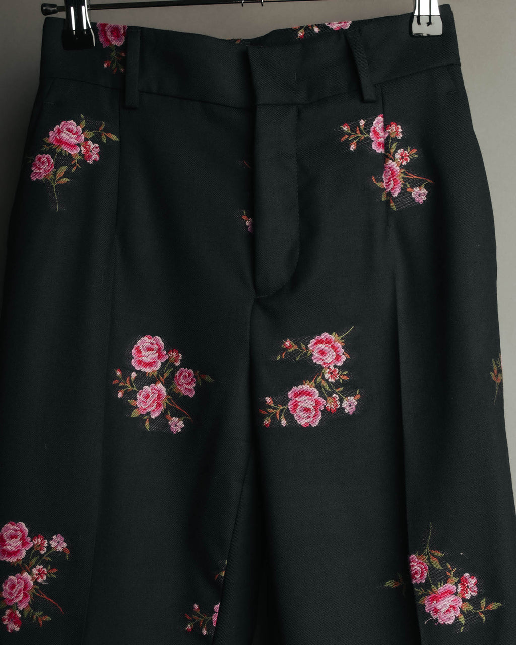 “RED VALENTINO” 2020 Floral jacquard tapered trousers