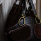 "LOEWE"  Leather suede design drawstring one shoulder bag