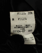 "BURBERRY" Thick wale corduroy oversized tailored jacket