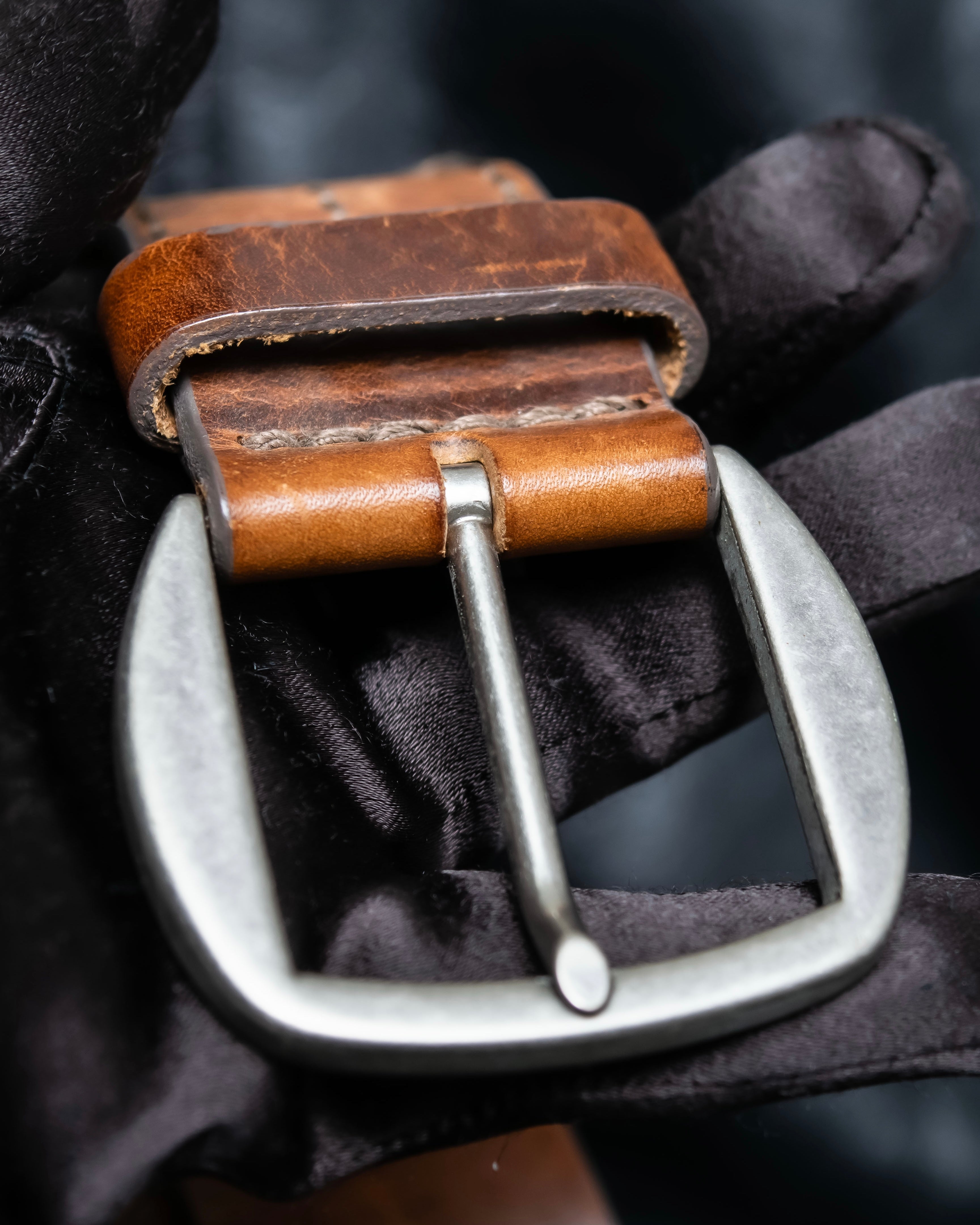 “Maison Margiela” Vera Pelle leather belt