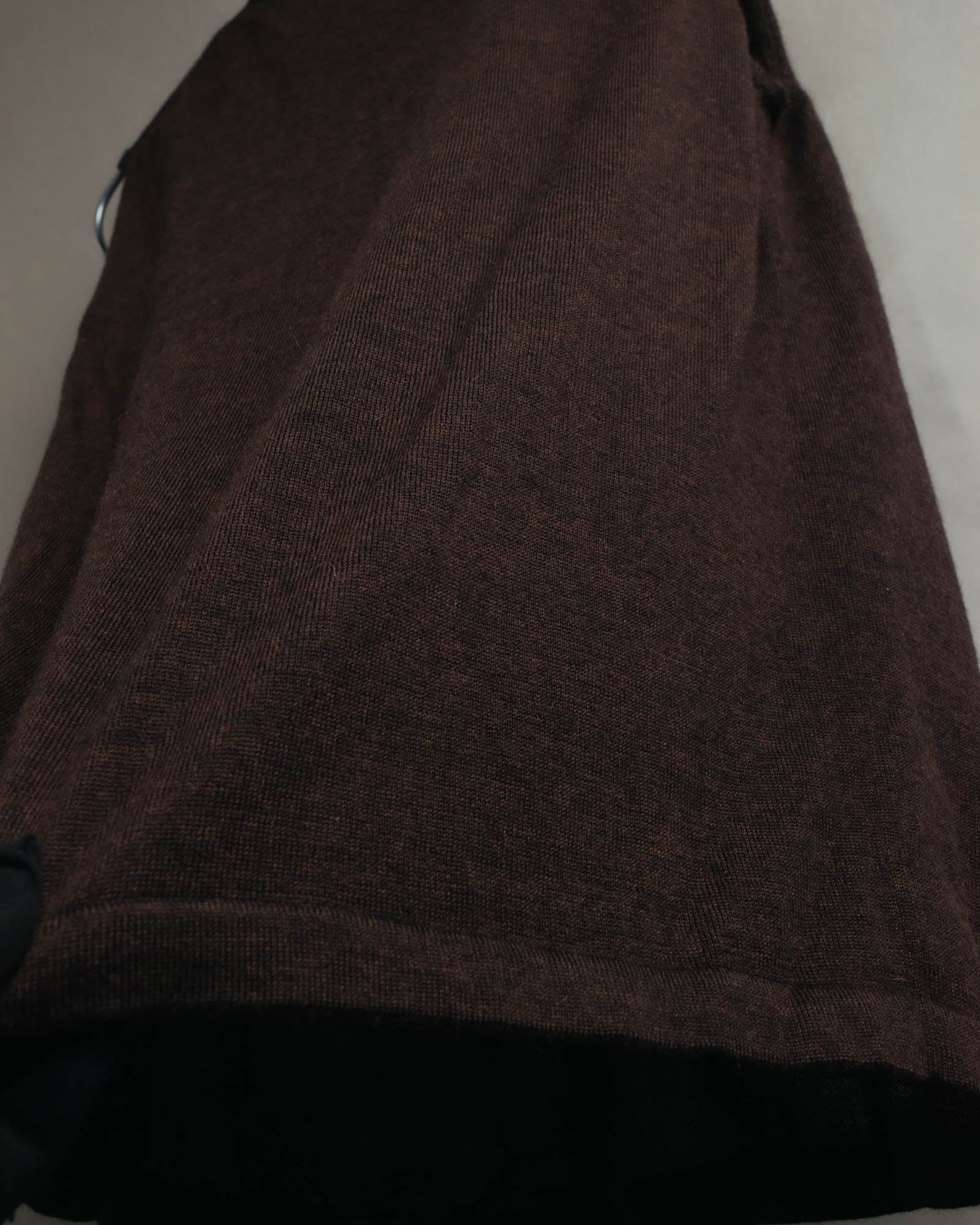 -SPECIAL- “HERMES” 00’s Cashmere cardigan and sleeveless knit twin set