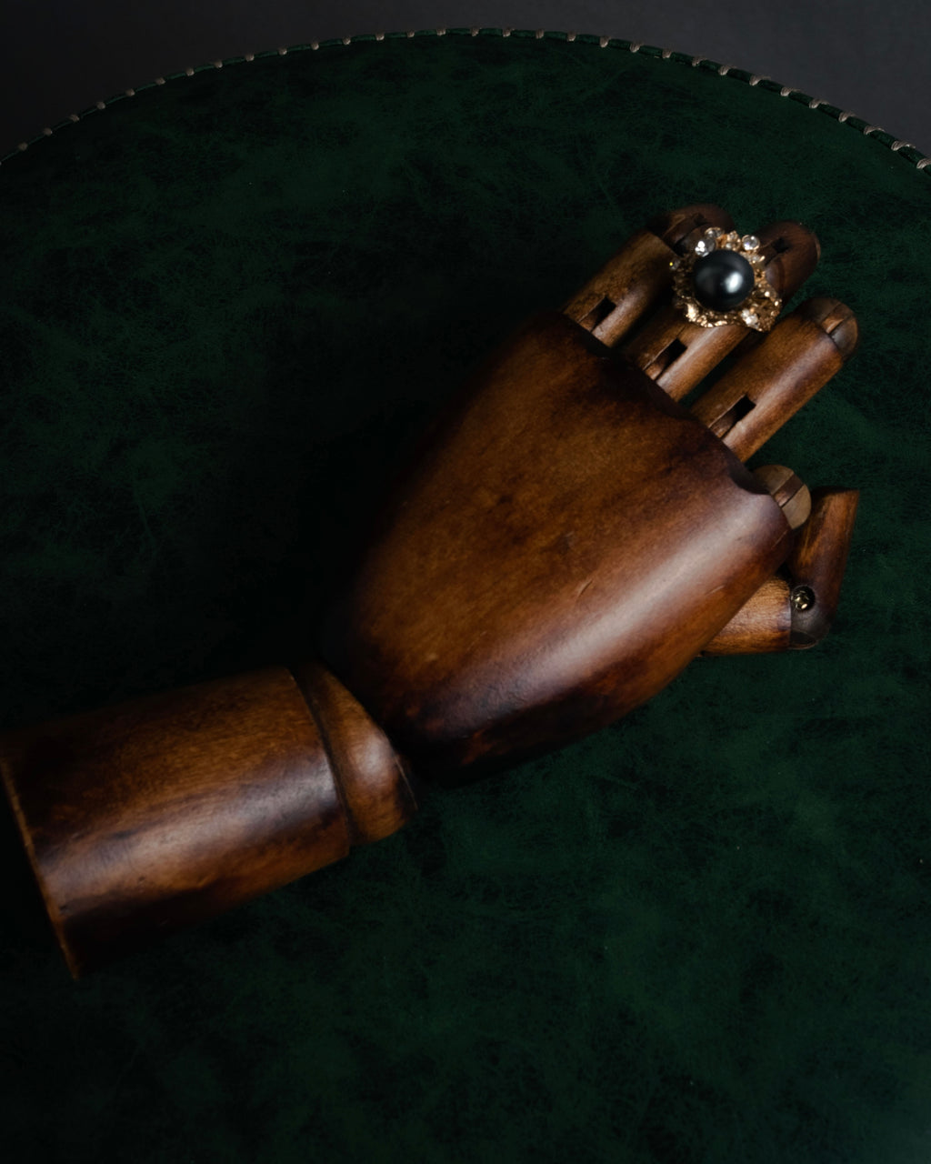 “Christian Dior” 60’s-70’s Organic pearl cluster ring