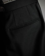 "CHRISTIAN DIOR MONSIEUR" Classical tailored Zegna base satin tuxedo set up