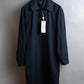 "GIANNI VERSACE" Soutien collar docking mid length wool coat