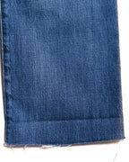 Christian Dior/ Cut Out Hem Straight Silhouette Denim