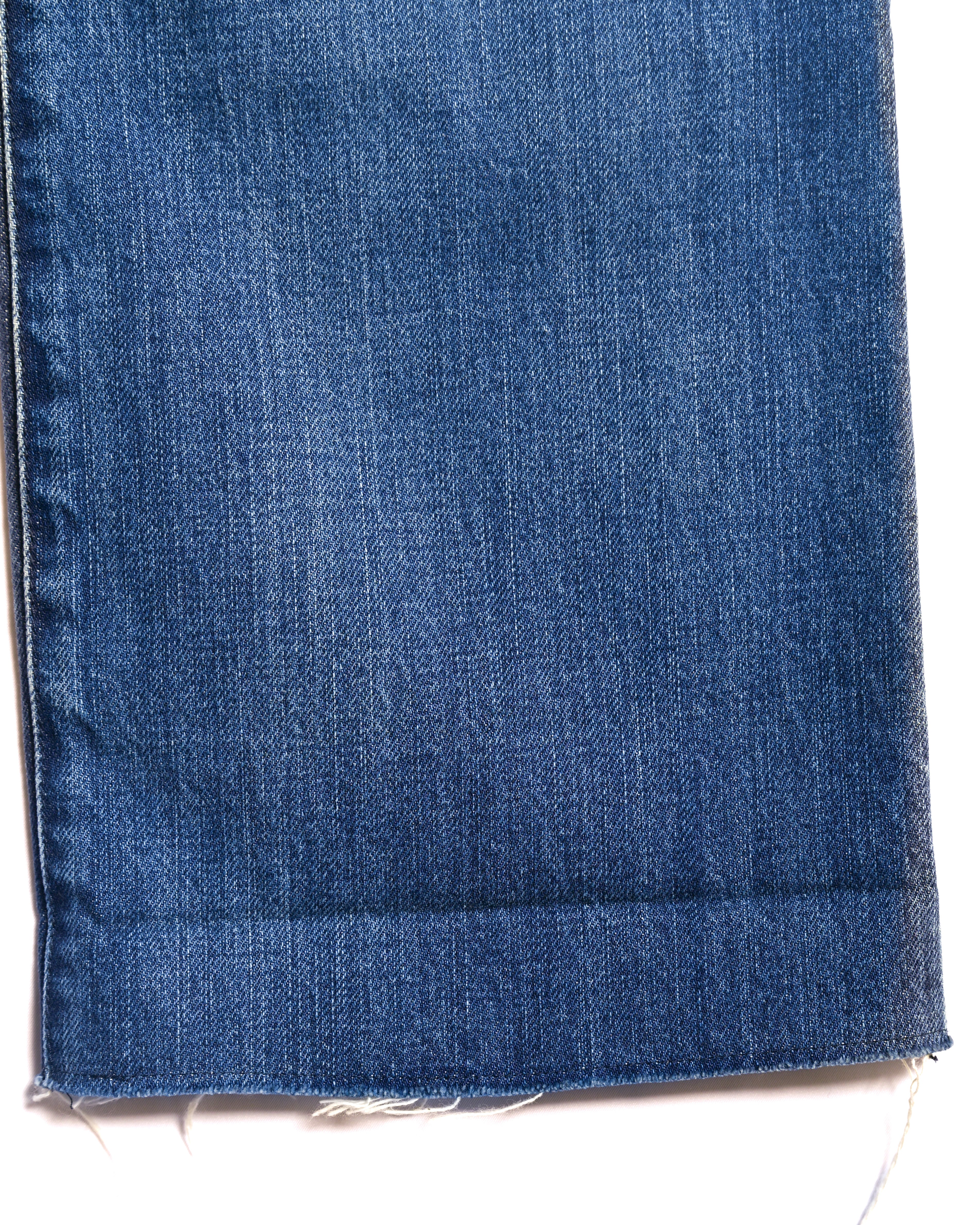 Christian Dior/ Cut Out Hem Straight Silhouette Denim