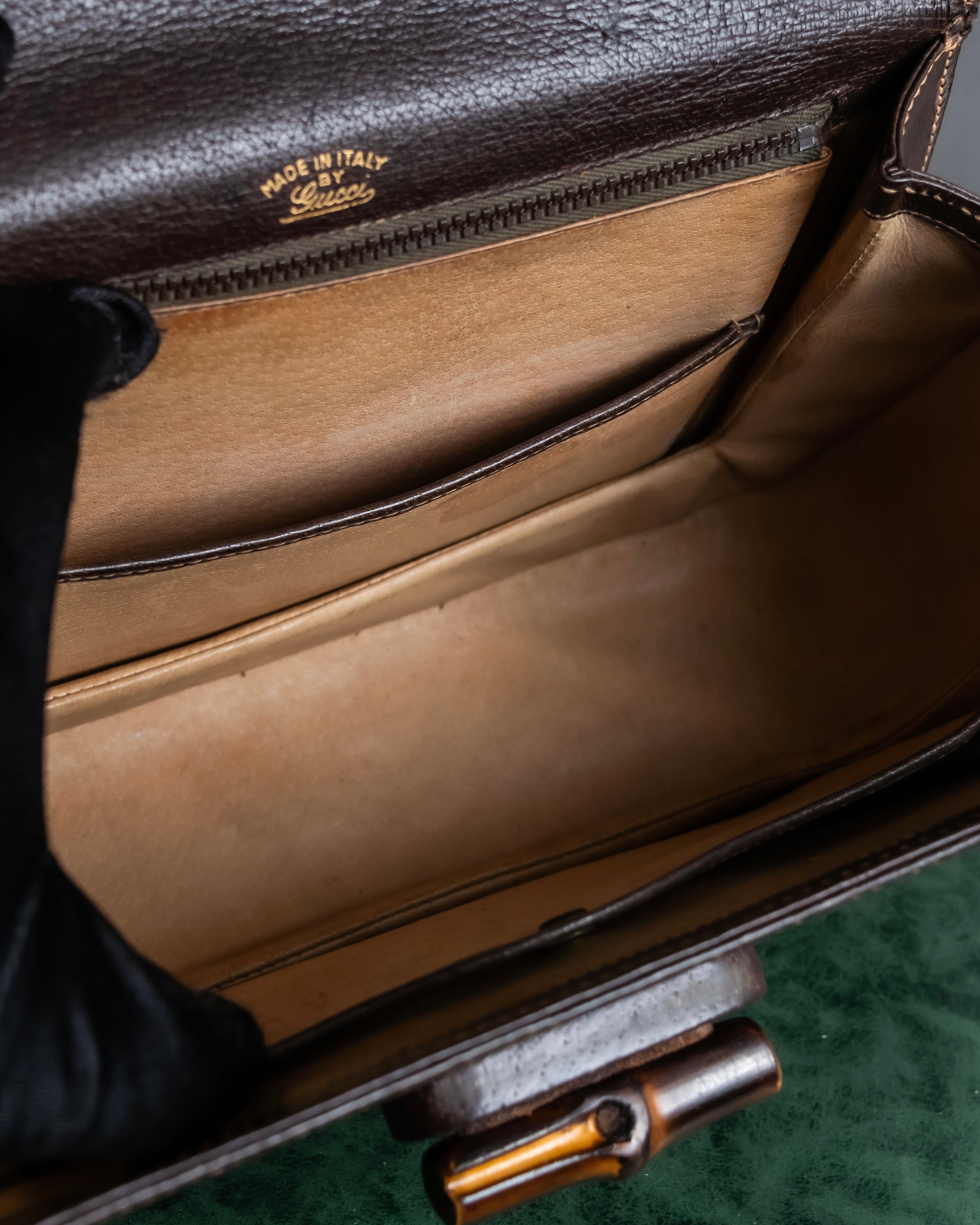 "GUCCI"「1947」 Bamboo handbag