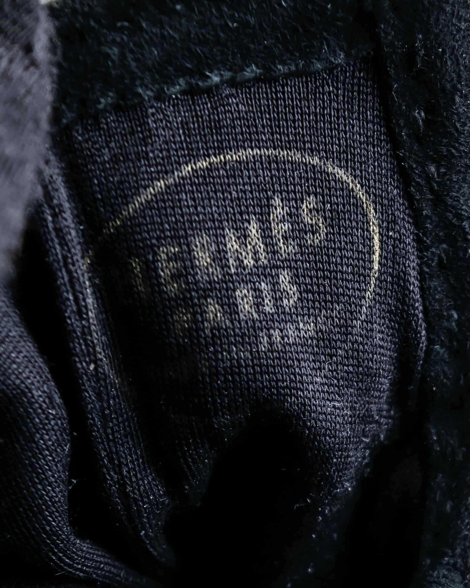 "HERMES" Silver buckle design suede leather gloves