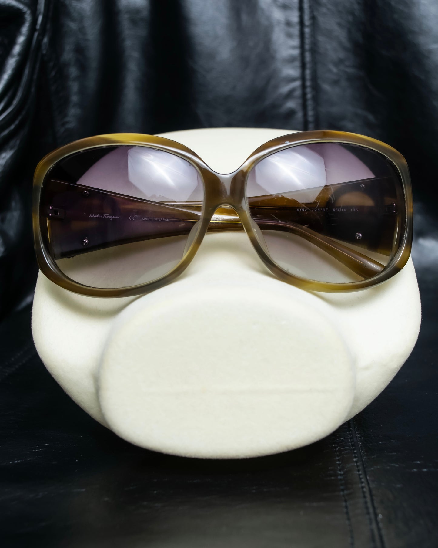 "Ferragamo" Gancini butterfly frame sunglasses