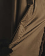 "ROBERTO VALENTINO" Reversible brown fur coat