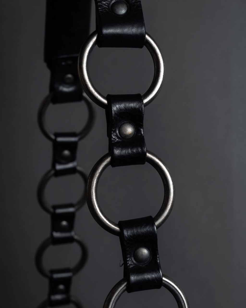 -SPECIAL- "YVES SAINT LAURENT"
00's Tom Ford period stacked ring design horizontal leather bag