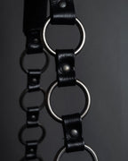 -SPECIAL- "YVES SAINT LAURENT"
00's Tom Ford period stacked ring design horizontal leather bag