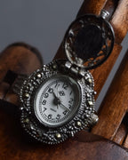 "Victorian cameo locket ring watch"