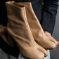 "MAISON MARGIELA" Calf leather beige color tabi boots