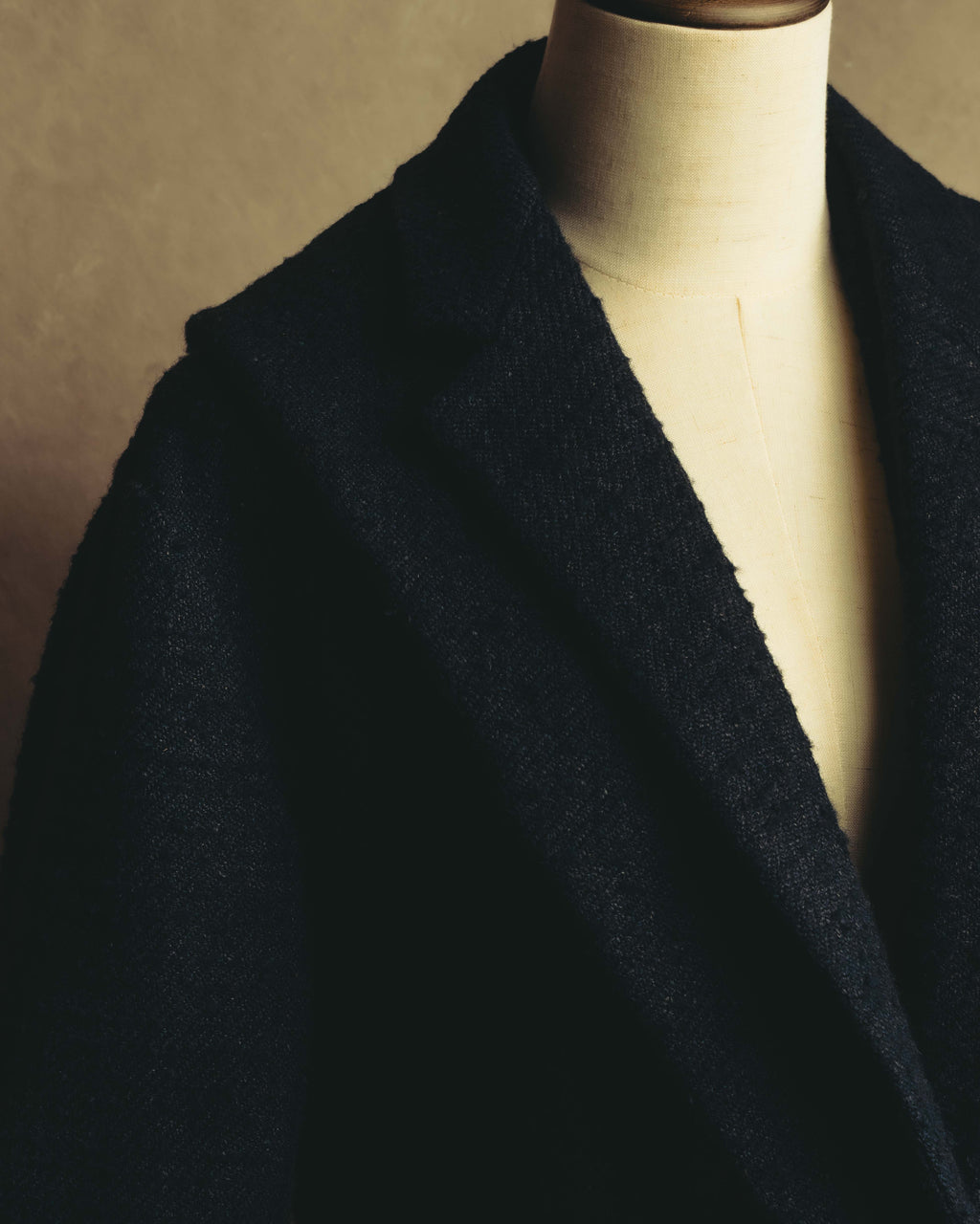 "BOTTEGA VENETA"  Late 90's-early 00's textured tailored short coat