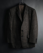 "Burberrys" 90’s Herringbone tweed wool suit set