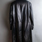 "GIANFRANCO FERRE" Oversized lamb leather chester coat