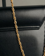 “VALENTINO CHRISTY” 80’s-90’s Pearl chain formal handbag